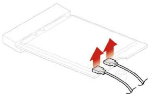 LENOVO ThinkCentre M625q - Replacing the Wi-Fi card - 2