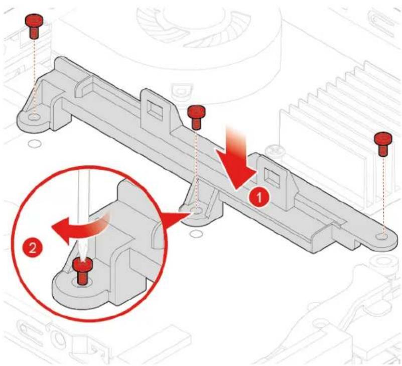 LENOVO ThinkCentre M625q - Replacing the antenna bracket for 10TF, 10TG, 10TH, 10TJ, and 10TK models - 4