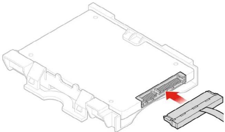 LENOVO ThinkCentre M625q - Replacing the storage drive cable for 10TF, 10TG, 10TH, 10TJ, and 10TK models - 2