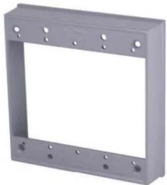 Atlas Sound WTSD-MIX31K - 2-Gang Outdoor Box - 2