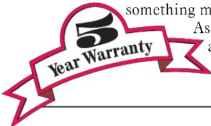 AudioControl The Director Model D3400 - THE WARRANTY - 1
