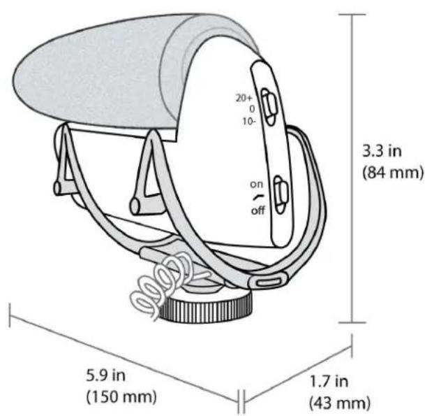 SHURE LensHopper VP83 - 17,4 dB Schalldruckpegel - 4