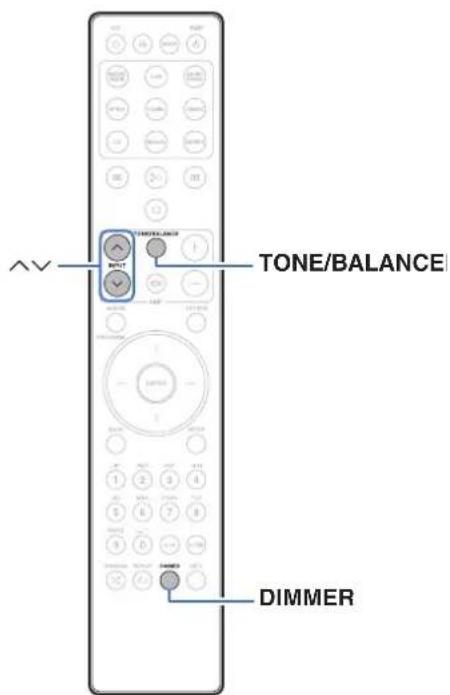 TONE/BALANCE DIMMER