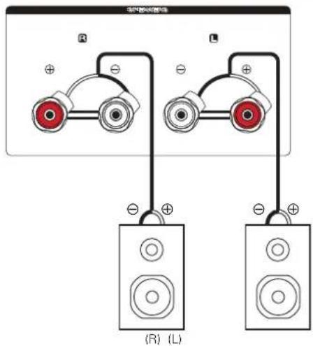 MARANTZ Model 30 - ■ Anschließen der Lautsprecherkabel - 7