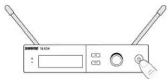 SHURE SLXD24 - Set Up the Receiver - 4