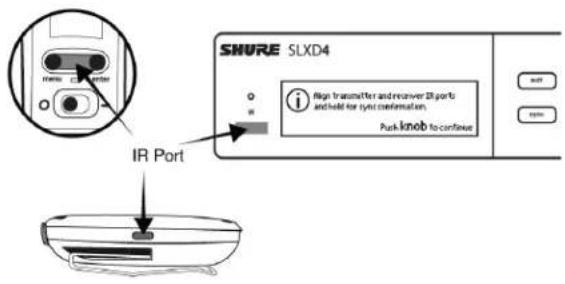 SHURE SLXD24 - Using the Guided Frequency Setup - 2