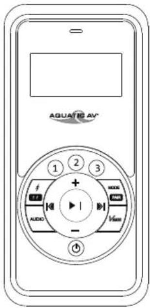 Aquatic AV SWA6 - Wireless Handheld Remote Control RF6 Kit (sold separately) - 1