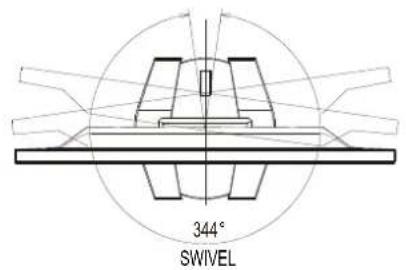 344° SWIVEL