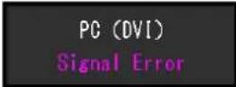 EIZO Foris FS2434 - 7-1. No picture - 1