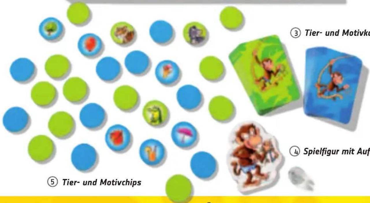 RAVENSBURGER Spielend Neues Lernen Der verdrehte Sprach-Zoo - Inhalt - 3