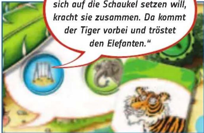 RAVENSBURGER Spielend Neues Lernen Der verdrehte Sprach-Zoo - Erinnerungsrunde - 1
