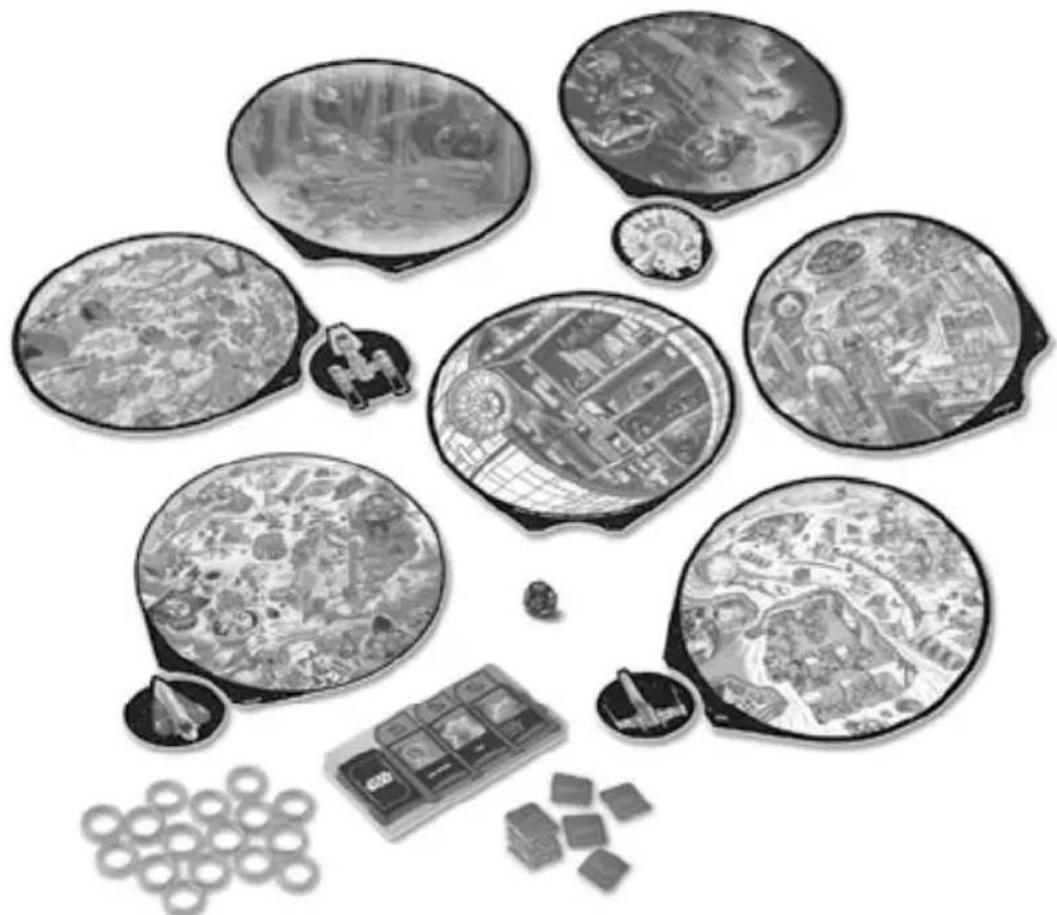 RAVENSBURGER Star Wars Riesen Bilder-Rallye - VORBEREITUNG - 1