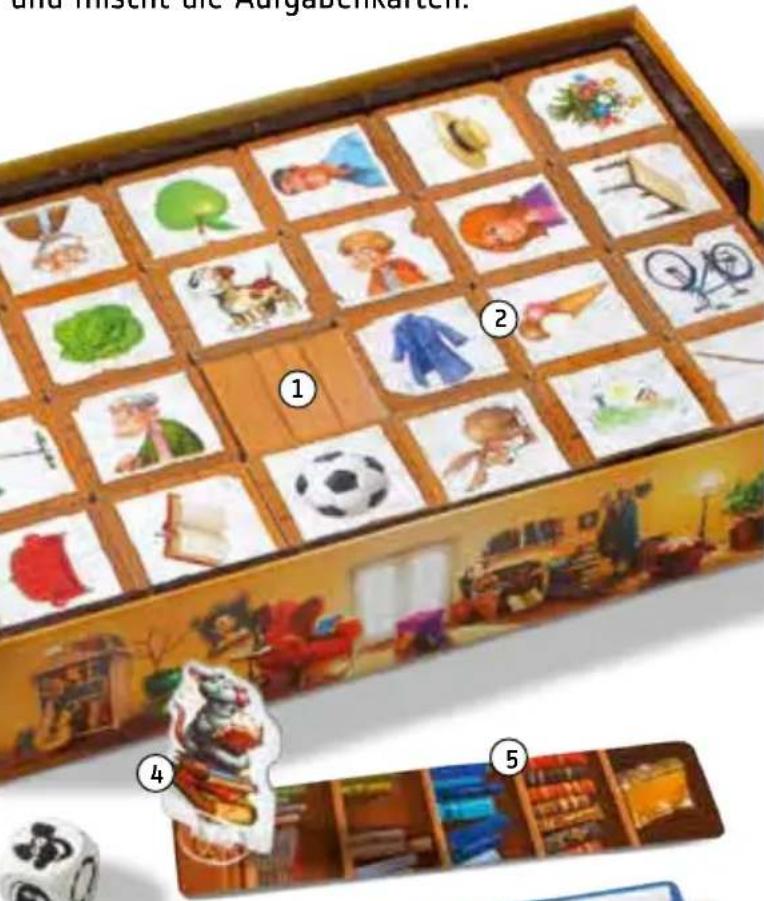 RAVENSBURGER Die Lese-Ratte - Vor dem ersten Spiel - 1
