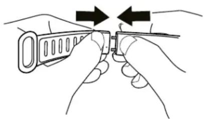 HTC UA Band - Turning your UA Band on or off - 2