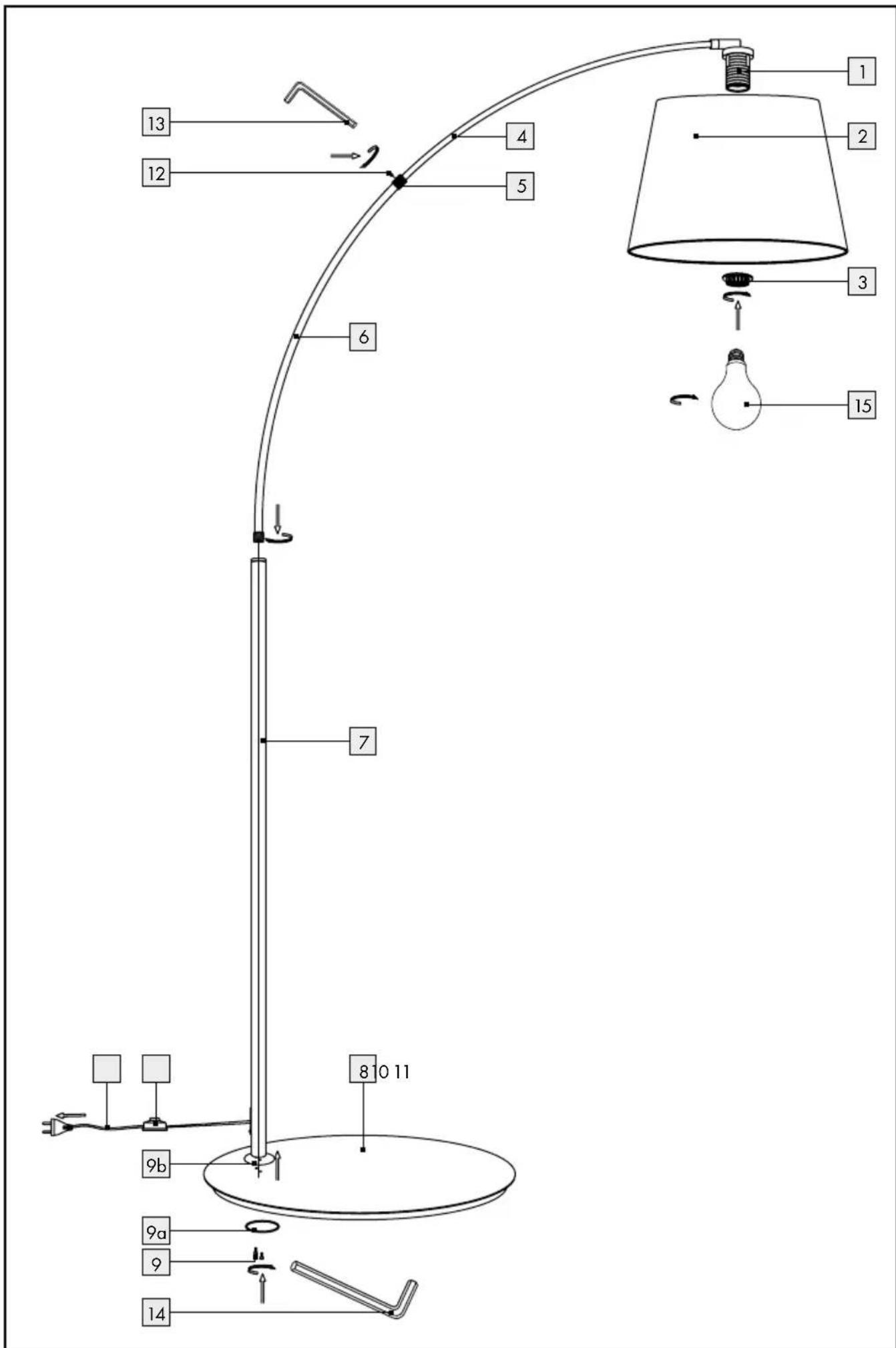 Livarno Lux IAN 279104 - LED FLOOR LAMP - 1