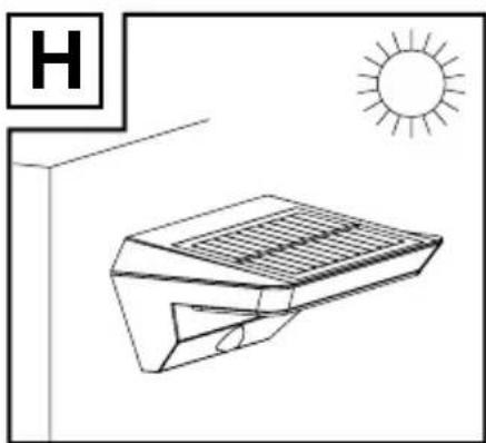 Livarno Lux IAN 286717 - LED-SOLAR-WANDLEUCHTE / LED SOLAR WALL LIGHT / APPLIQUE MURALE SOLAIRE À LED - 1