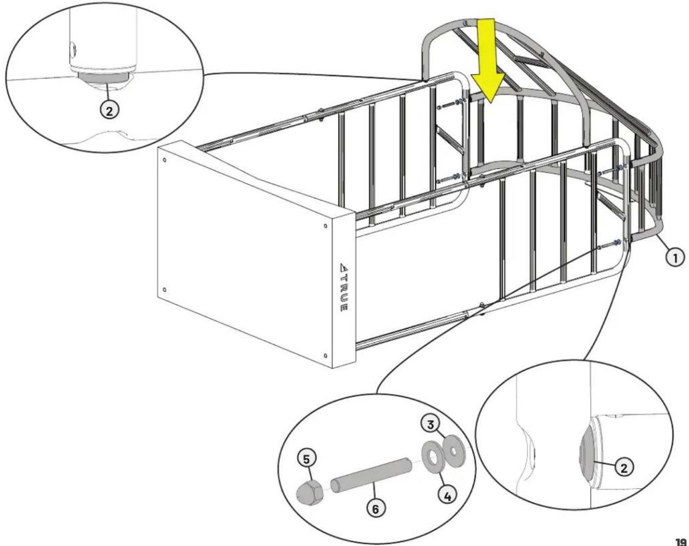 True 800SSC - STEP 1—ATTACH FRONT AND CORNER TUBES - 7