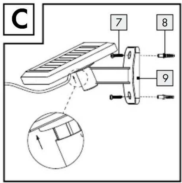 C 7 8 9