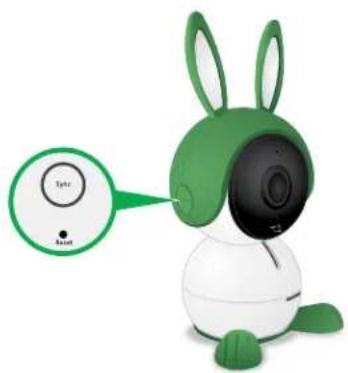 ARLO Baby 1080p HD Monitoring Camera - To reset the camera to its factory settings: - 1