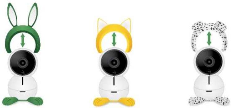 ARLO Baby 1080p HD Monitoring Camera - To change the Arlo Baby character set: - 1