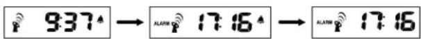 AURIOL IAN 276553 - Deactivating the alarm function: - 1