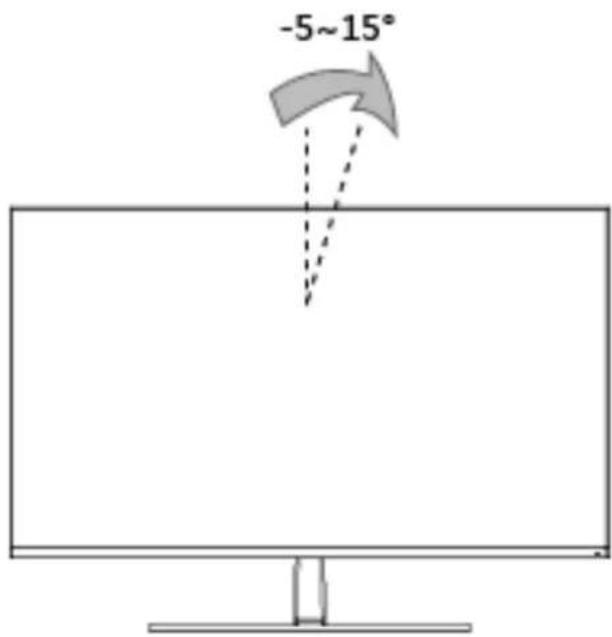 HANNSPREE Hanns.G HS 329 PQB - ADJUSTING THE VIEWING ANGLE - 1