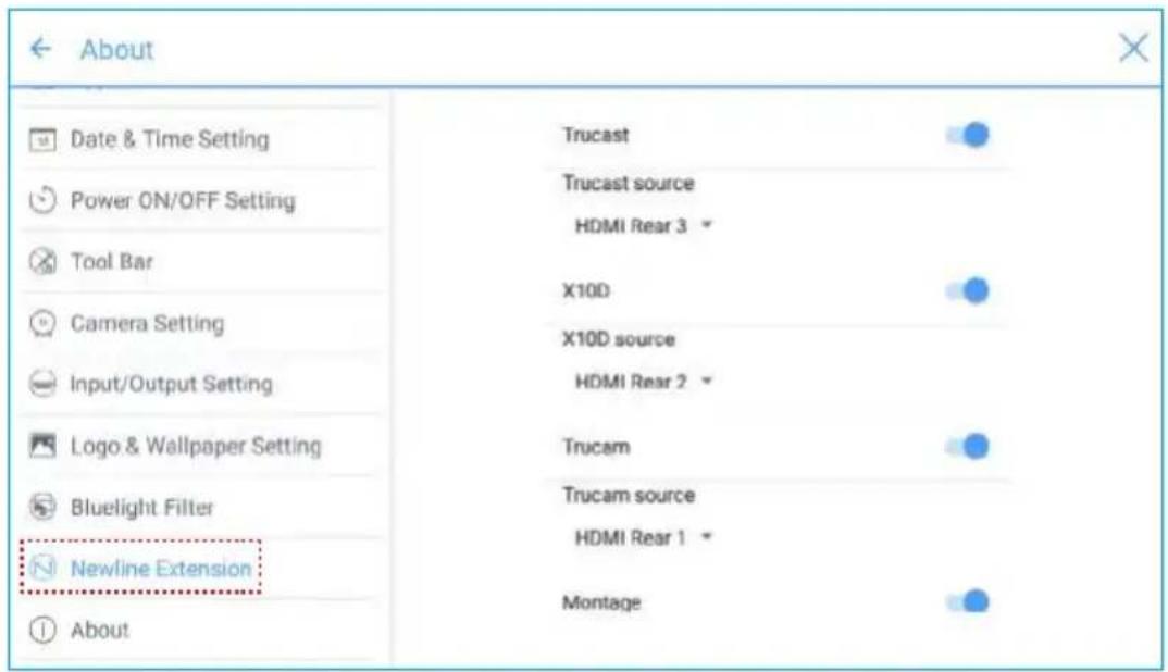 Newline TruTouch X7 - - Newline Extension - 1