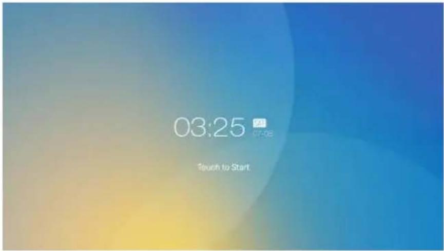 Newline TruTouch X7 - Start Screen - 1