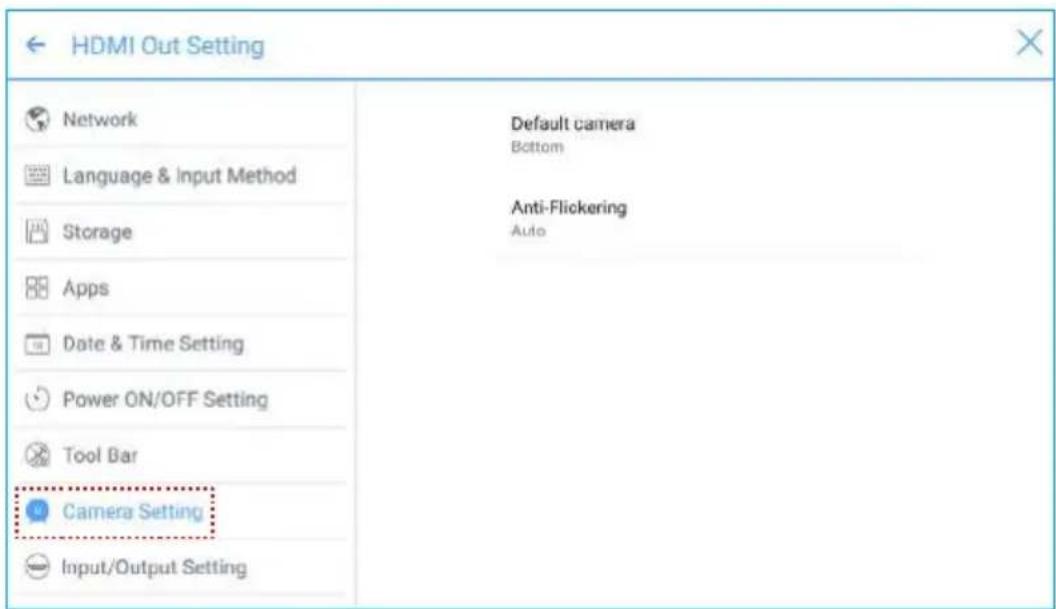 Newline TruTouch X7 - - Camera Setting - 1