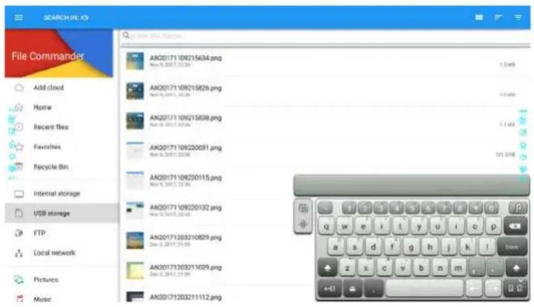 Newline TruTouch X7 - - File Search - 1