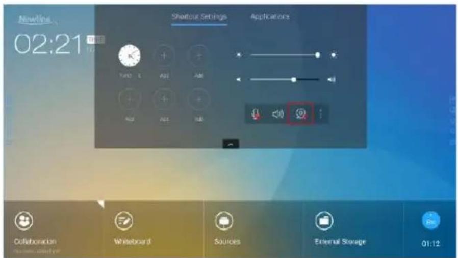 Newline TruTouch X6 - - Camera Settings - 1