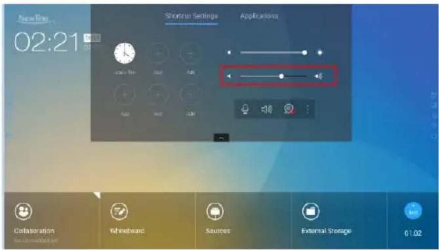 Newline TruTouch X6 - ♦ Volume Adjustment - 1