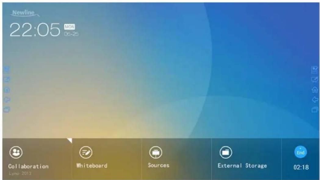 Newline TruTouch X9 - Home Page - 2