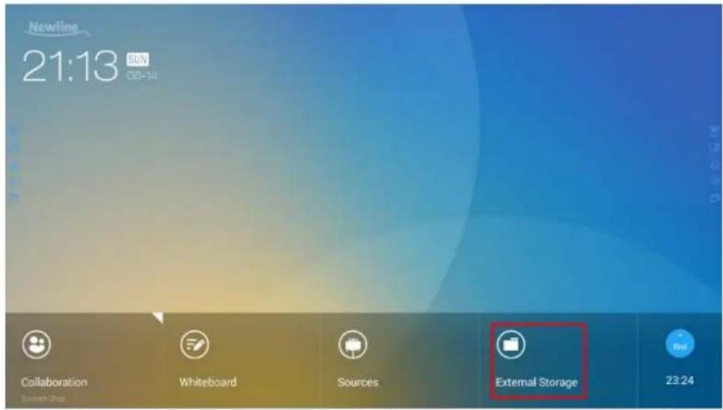 Newline TruTouch X9 - External Storage Page - 1