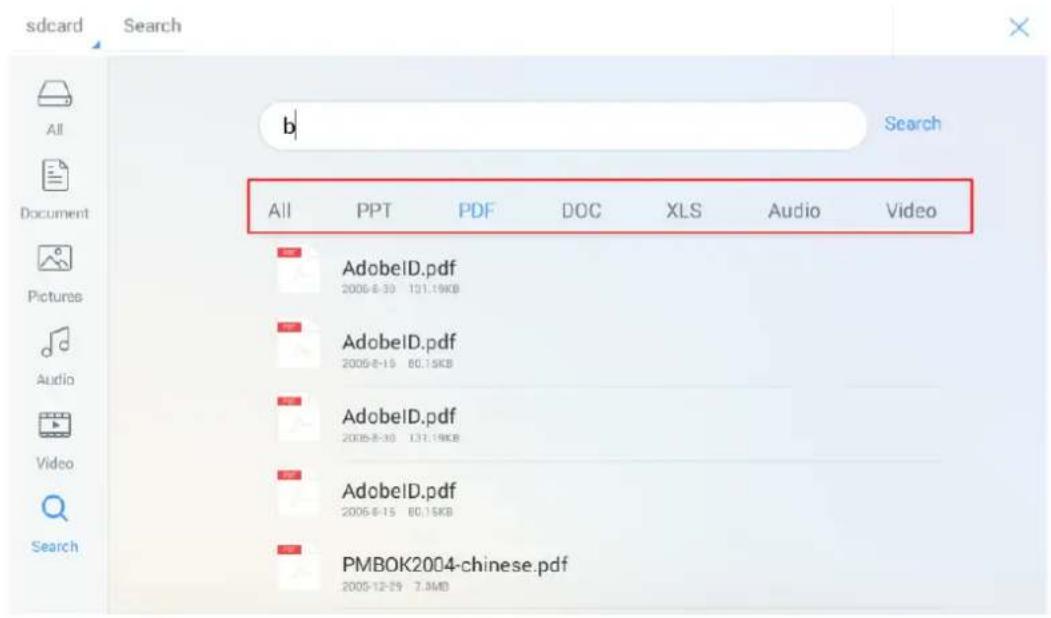 Newline TruTouch X9 - File Search - 2