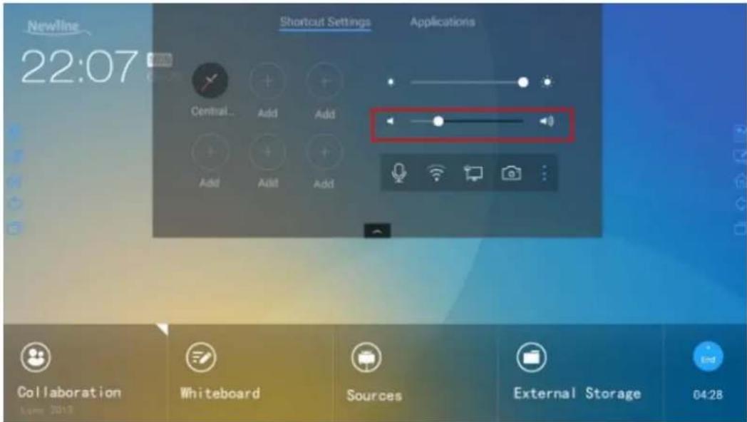 Newline TruTouch X9 - Volume Adjustment - 1