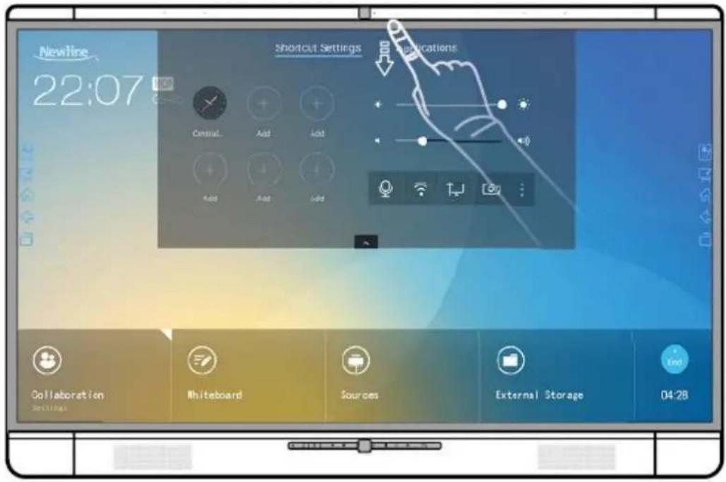 Newline TruTouch X9 - Shortcut Settings and Applications - 1