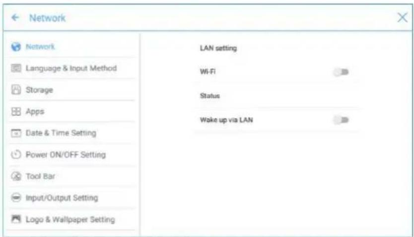 Newline TT-6518VN - System Settings - 5