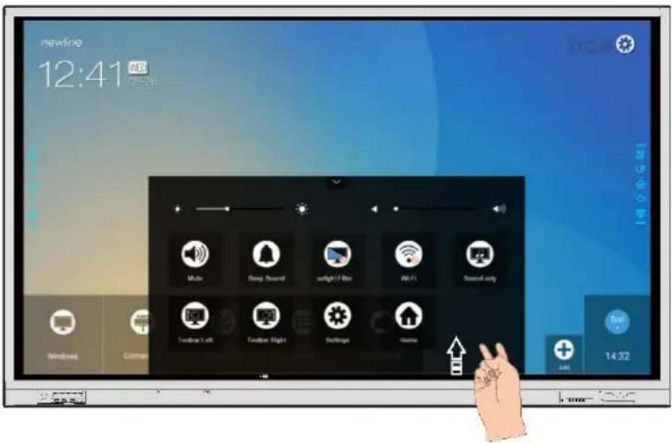 Newline TT-6518VN - Quick Setting Menu - 1