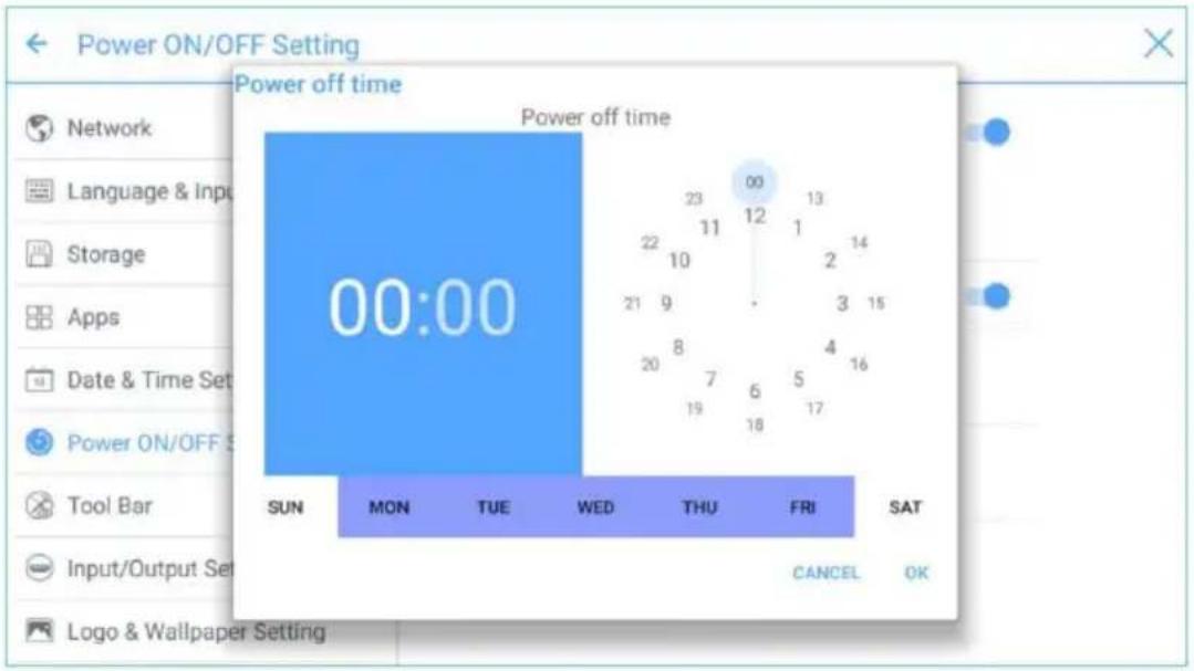 Newline TT-8618VN - ◆ Power ON/OFF Setting - 2