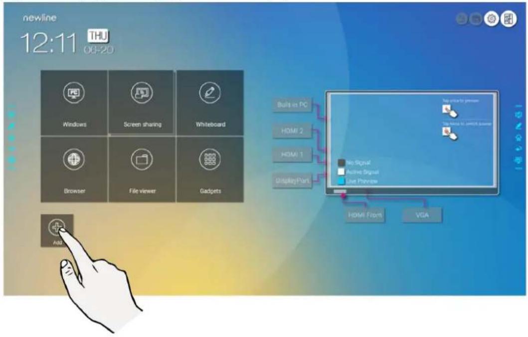 Newline TT-6519RS - Add Quick Start Windows Programs in Smart System - 3