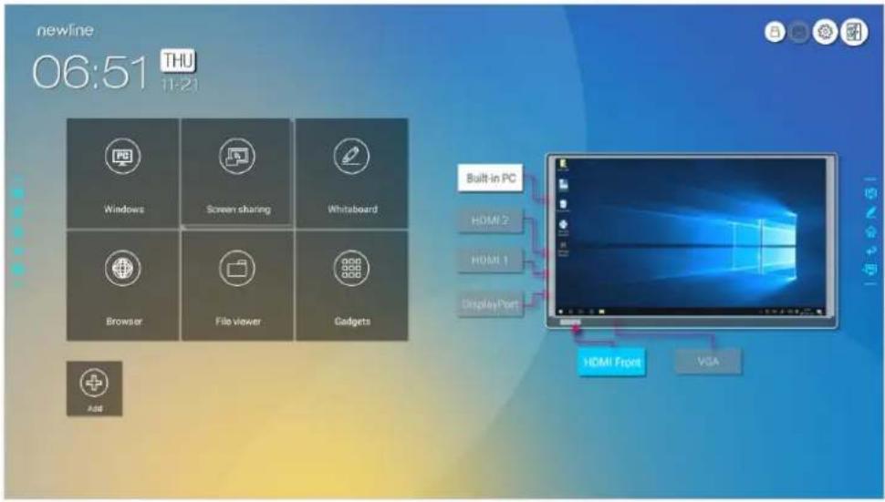 Newline TT-8619RS - Preview window - 1