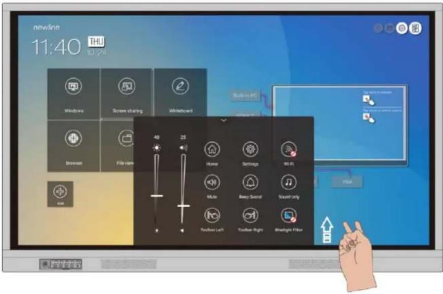 Newline TT-8619RS - Quick Setting Menu - 2