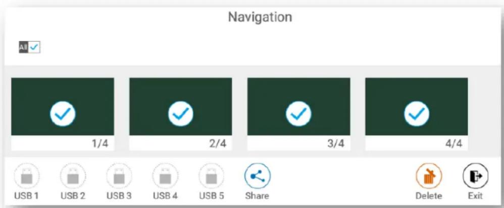 Newline TT-8619RS - Page Select Or Delete Page - 1