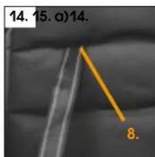 14. 15. a)14. 8.
