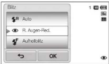 Blitz Auto R. Augen-Red. Aufhellblitz