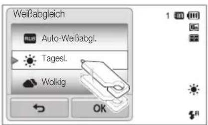 Weißabgleich Auto-Weißabgl. Tagesl. Wolkig OK