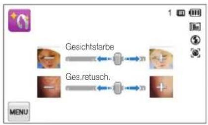 SAMSUNG SH100 - Modus Beauty Shot verwenden - 1