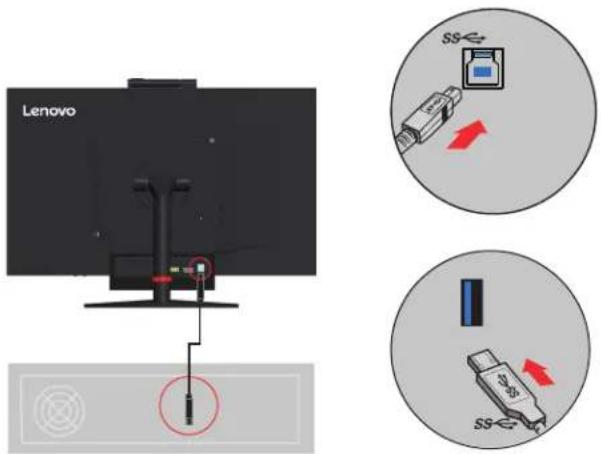 LENOVO ThinkCentre Tiny-In-One 24 Gen 3 - Speakers - 1