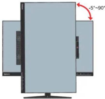 LENOVO ThinkCentre Tiny-In-One 24 Gen 3 - Adjusting the full-function monitor stand - 4